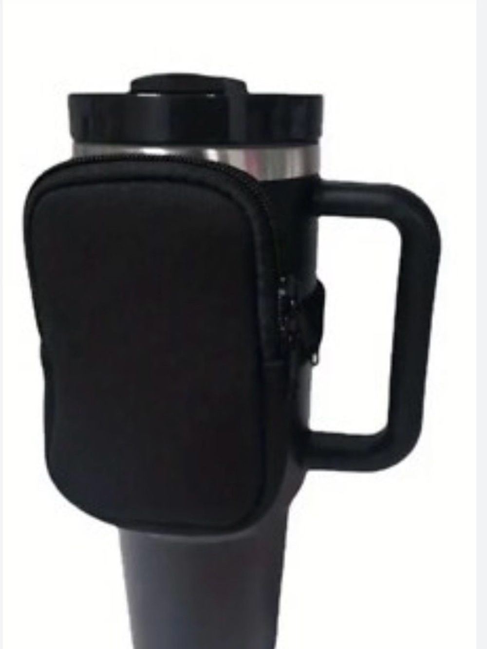 Tumbler cup pouch in Black